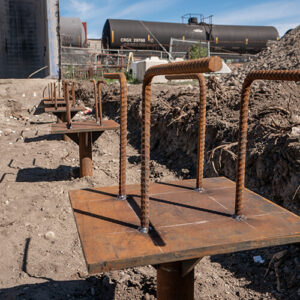 Grade Beam caps used on a Red Deer job-site